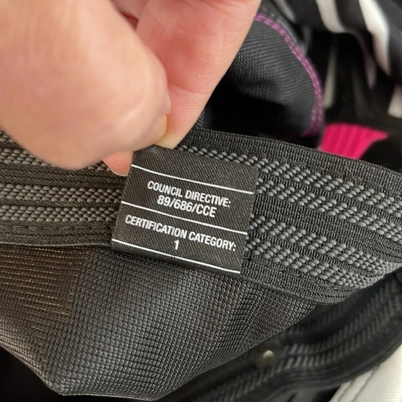 MSR STARLET Motocross Women’s Riding Pants MX Black Pink White Size 8 - Picture 9 of 11